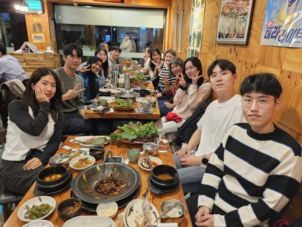 정은혜 교수님 연구실 회식